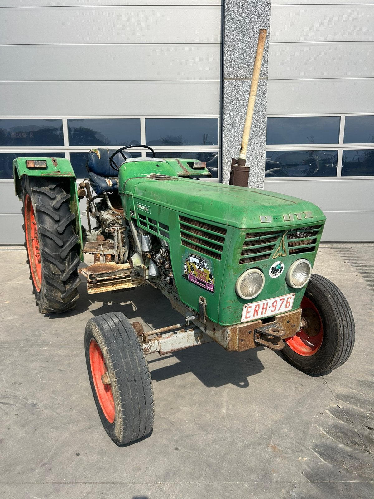 Deutz D5506, Enlèvement