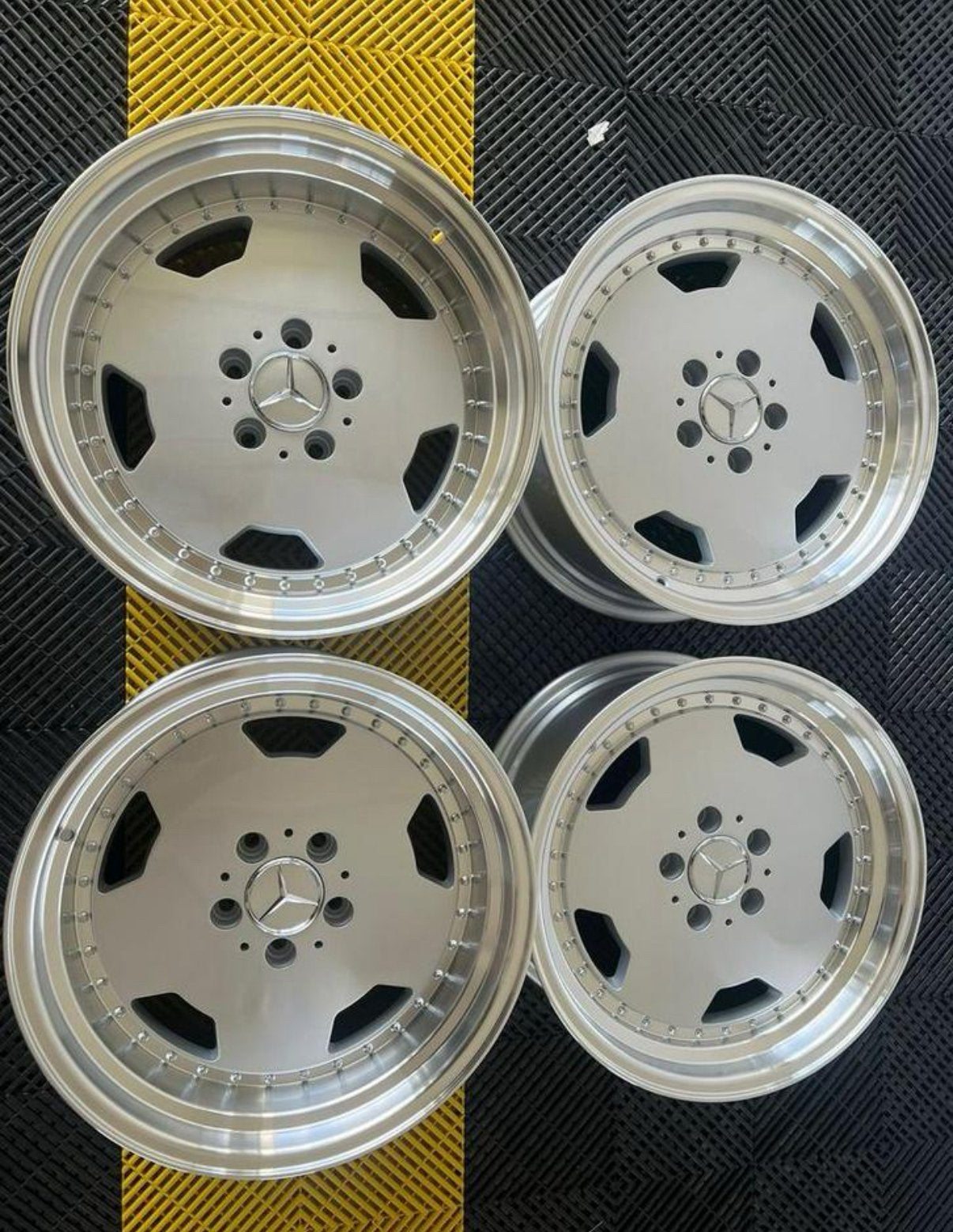 Monoblock AMG 18inch velgen SEC W124 W126 W202 W140 SLK SL, Auto-onderdelen, Ophalen of Verzenden, Velg(en)