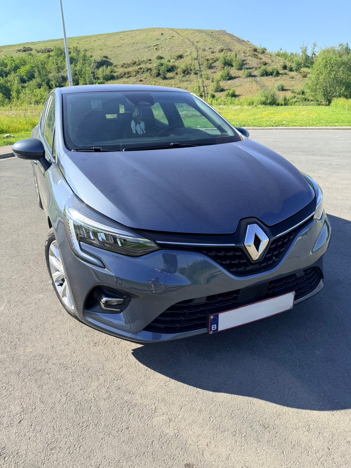 Renault Clio 5 E-Tech Hybride Intens – Automatique – 2021, Autos, Argent ou Gris, Achat, Euro 6, Noir