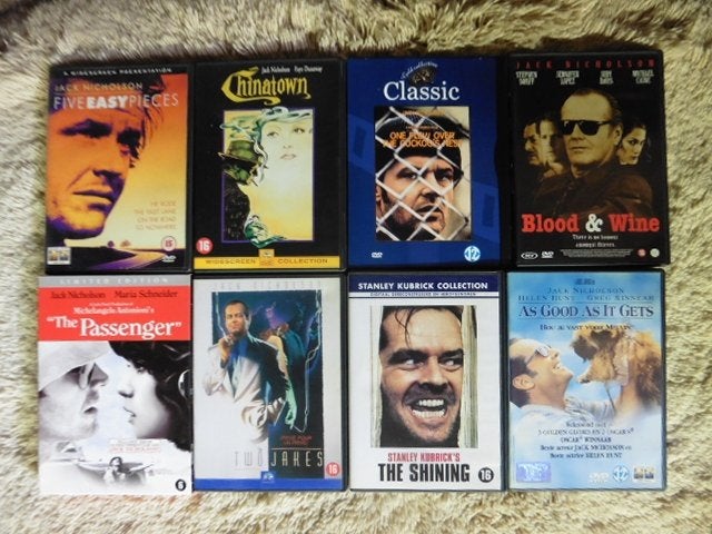 Jack Nicholson Klassiekers (Pakketprijs 6 dvd's), Cd's en Dvd's, Dvd's | Klassiekers, Zo goed als nieuw, Engels, Nederlands, Ophalen of Verzenden