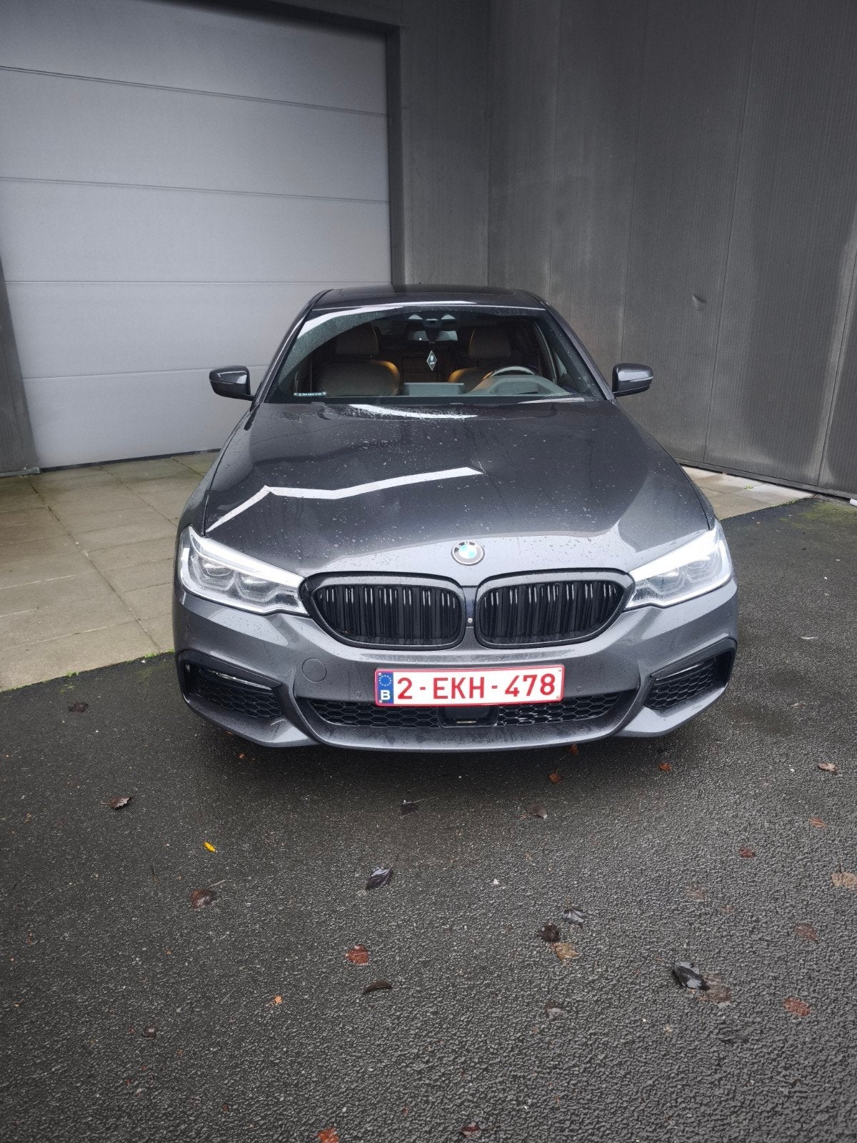 ​BMW 520d xDrive G30 M Sport | Adaptief Onderstel + Meesture, Automaat, Euro 6, Zwart, Leder