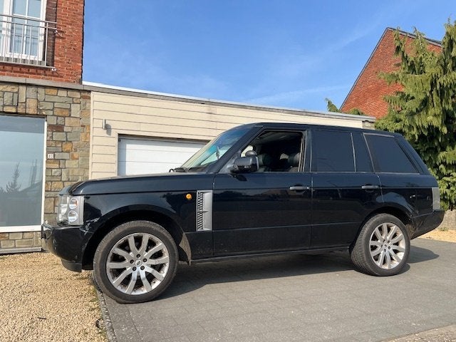 Range Rover *Lichte vr.*versnellingsbakrevisie*22" Stormer*, Auto's, Land Rover, Automaat, Zwart, Leder, Bedrijf