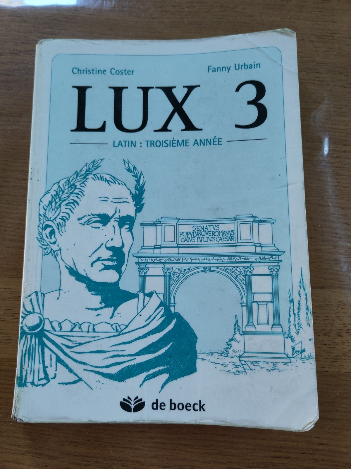 Livre de latin 3e secondaire LUX 3, Boeken, Schoolboeken, Christine Coster et Fanny Urbain, Ophalen, Gelezen, Latijn