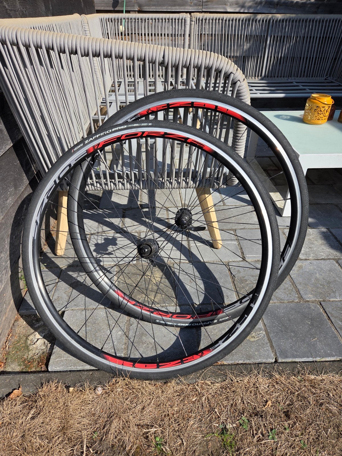 Set 4ZA Forza RC23 fietsvelgen, Enlèvement