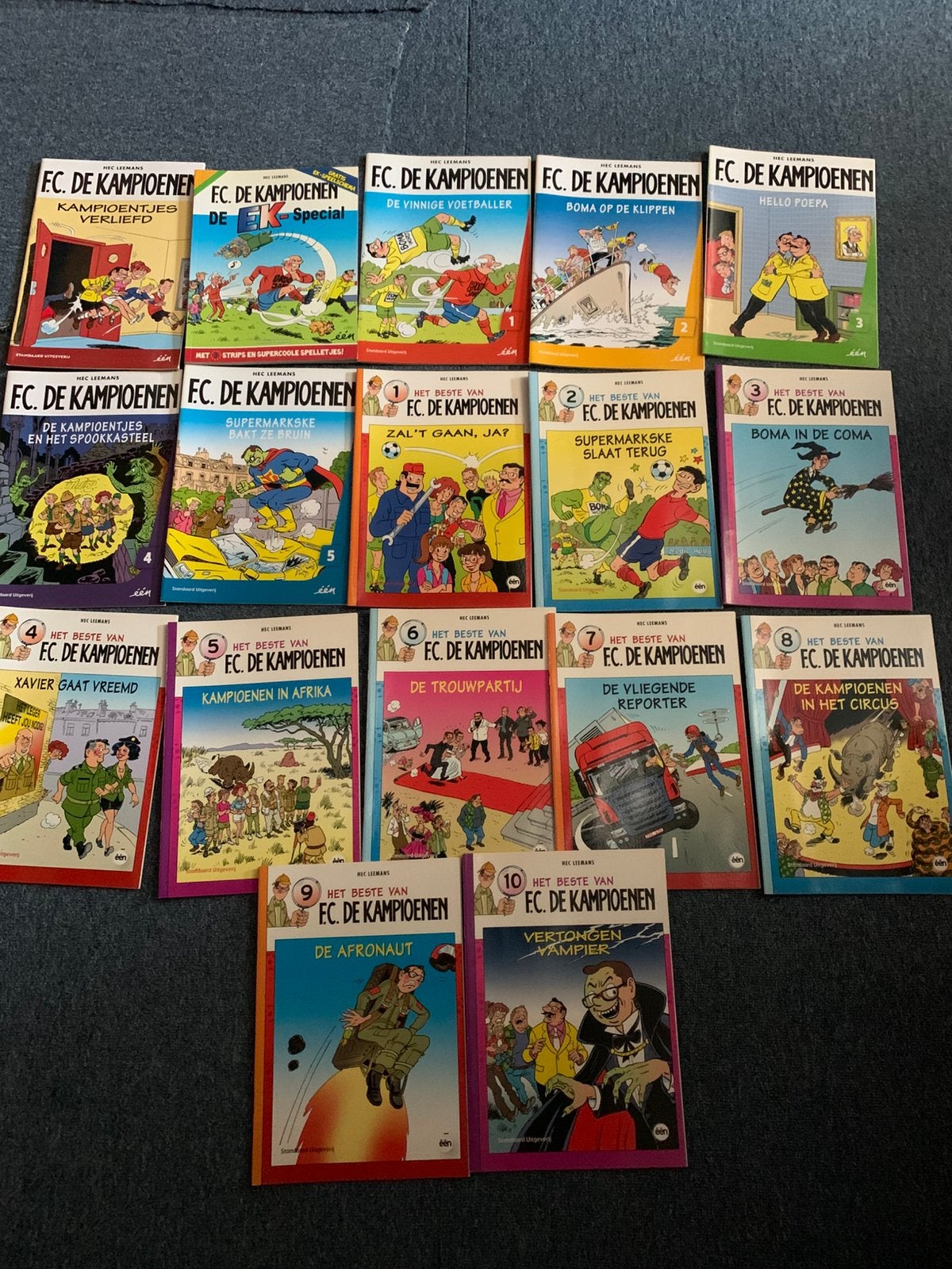 Strips FC de kampioenen, Boeken, Stripverhalen, Eén stripboek, Ophalen, Gelezen