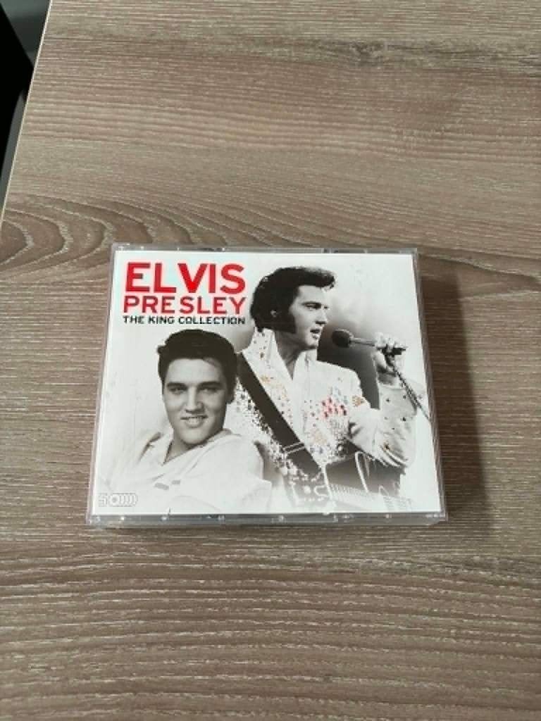 Elvis 4 cdbox, Elvis Presley the King collection. 10 euro., Ophalen of Verzenden, Zo goed als nieuw, Rock-'n-roll, Boxset