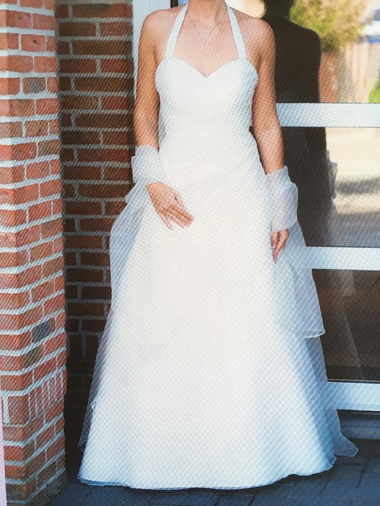 Trouwjurk in zeer goede staat !, Ophalen of Verzenden, Zo goed als nieuw, Wit, Trouwjurk