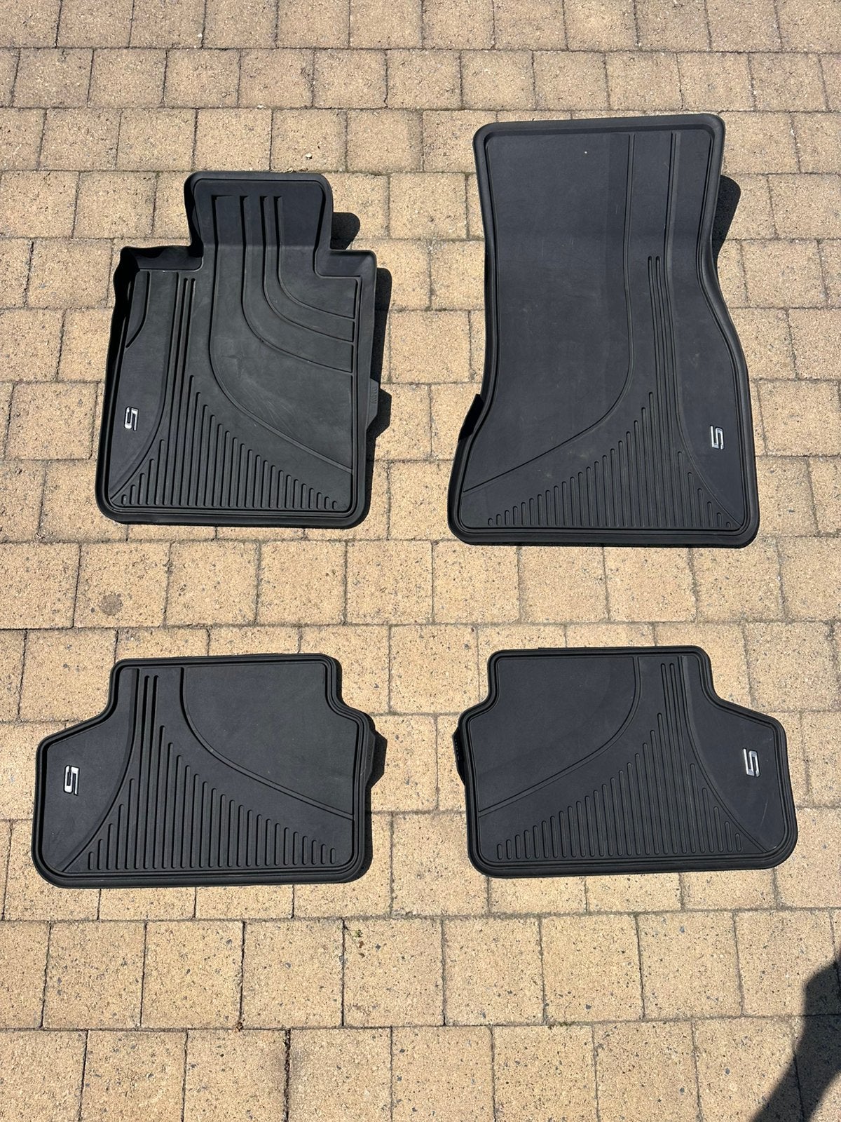 Rubberen vloermatten BMW 5 G30/31, Enlèvement, Comme neuf