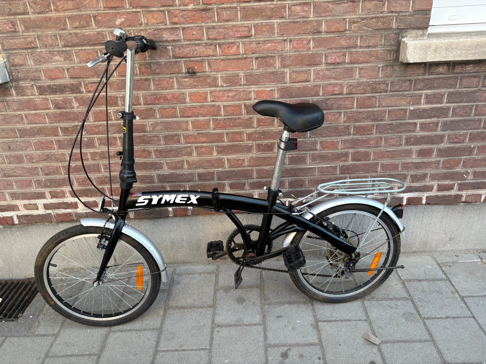 ☑️’SYMEX’ Vouw-/Plooifiets 20Inch+7SPEED+Volledig Vouwbaar☑️, Fietsen en Brommers, Ophalen, Zo goed als nieuw, Versnellingen