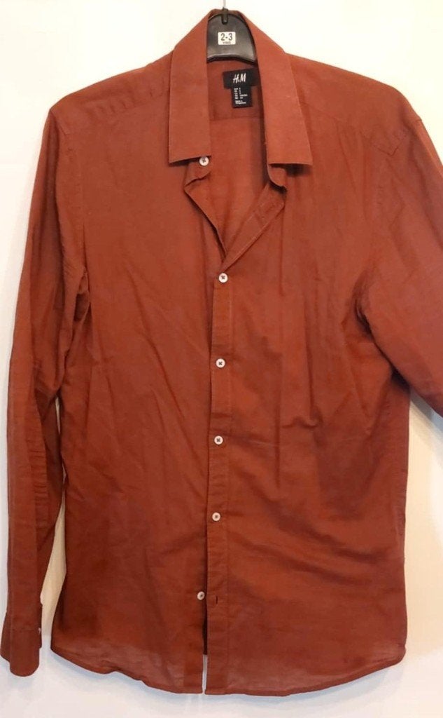 chemise homme, Enlèvement, Porté