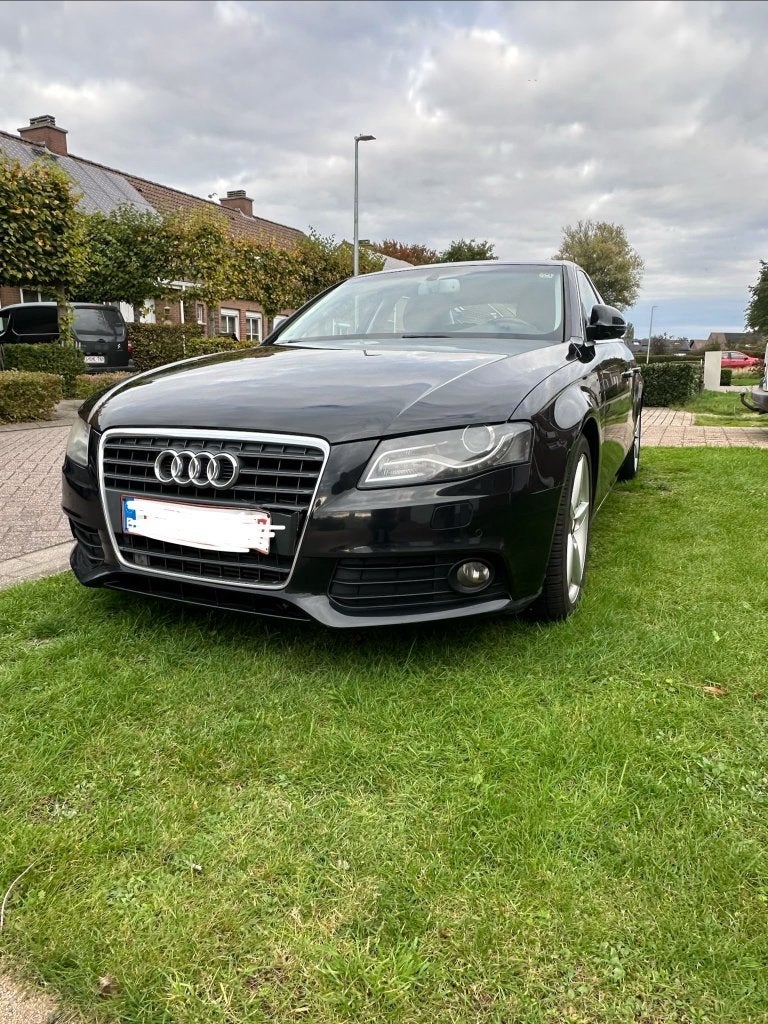 Audi A4 2.0 TDI – 2008 – € 4.000 bespreekbaar, Auto's, Zwart, A4, Zwart, Leder