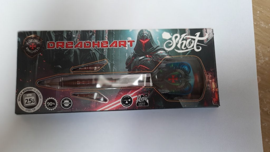 Shot Future Knights Dreadheart 25 Gr., Sport en Fitness, Ophalen of Verzenden, Zo goed als nieuw, Pijlen