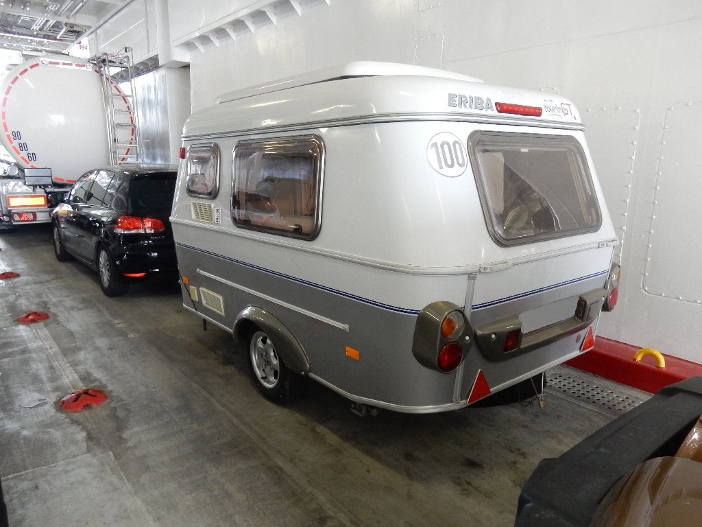 Eriba Puck GT120 Touring, Standaardzit, Tot en met 2, Particulier, Lengtebed