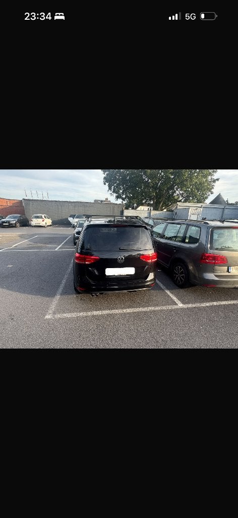 Volkswagen touran, Autos, Achat, 7 places, Noir, 5 portes