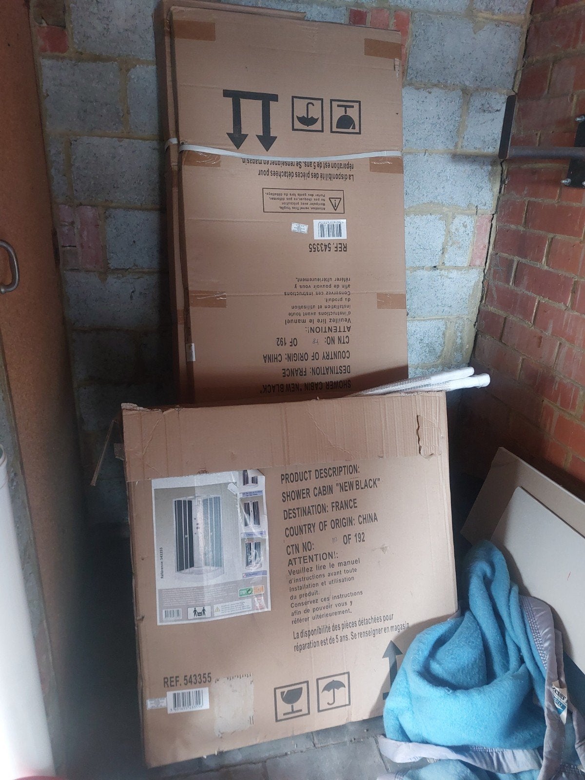 Douchecabine, Doe-het-zelf en Bouw, Ophalen, Douche