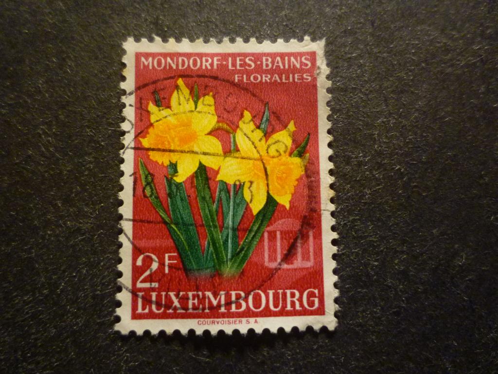 Luxemburg/Luxembourg 1955 Mi 532(o) Gestempeld/Oblitéré, Envoi, Luxembourg