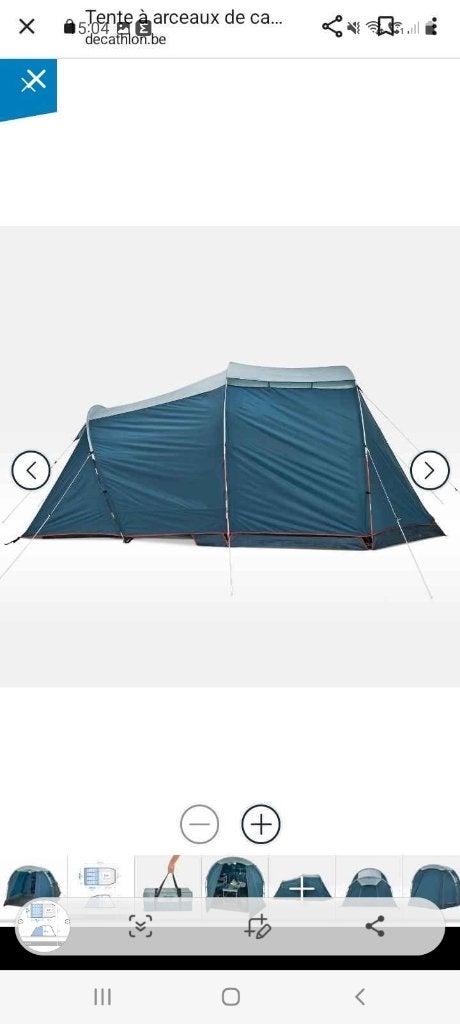 Matériel de camping ( location), Enlèvement, Neuf