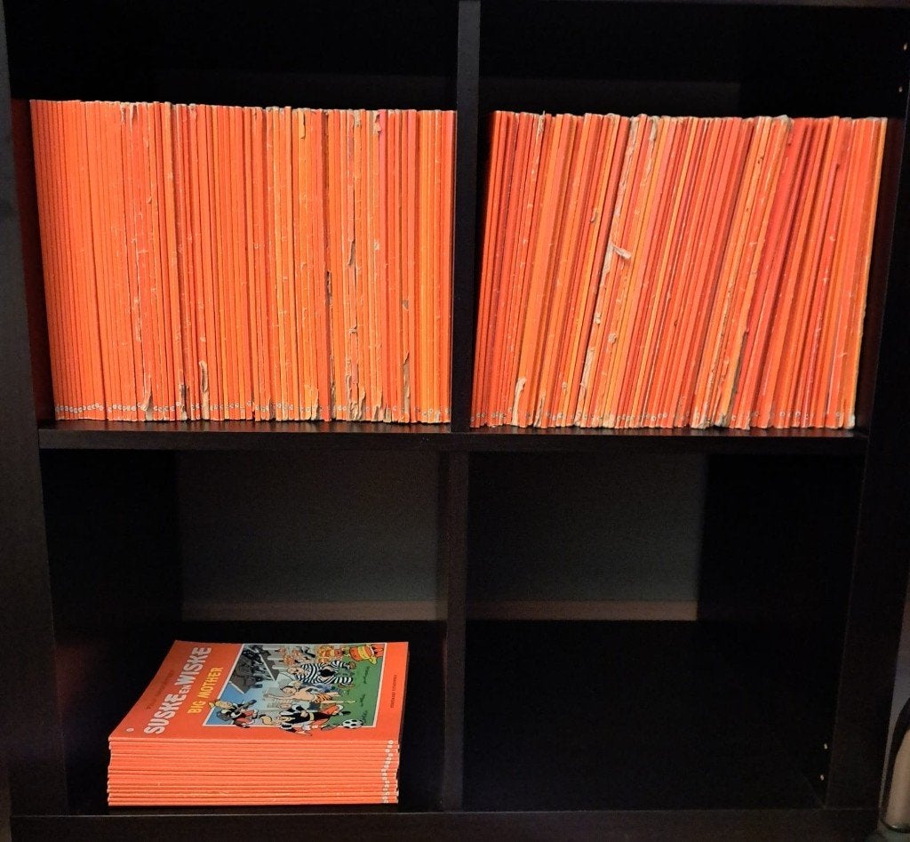 160 SUSKE EN WISKE STRIPS MINDER DAN 1 EURO, Ophalen, Gelezen