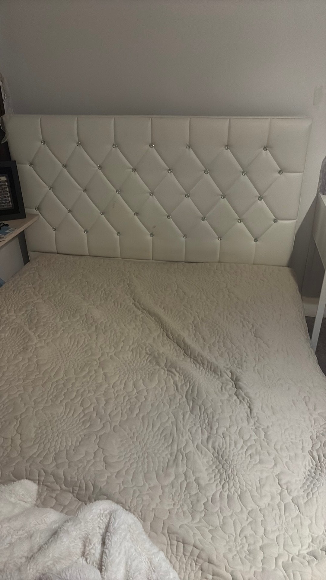 Matelas gratuit à Bruges, Queen size, 140 cm, Enlèvement, Utilisé
