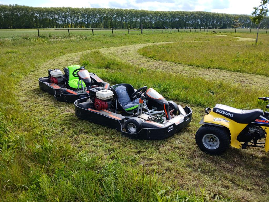 3 stuks Sodi kinderkart met honda motor, Ophalen, Honda