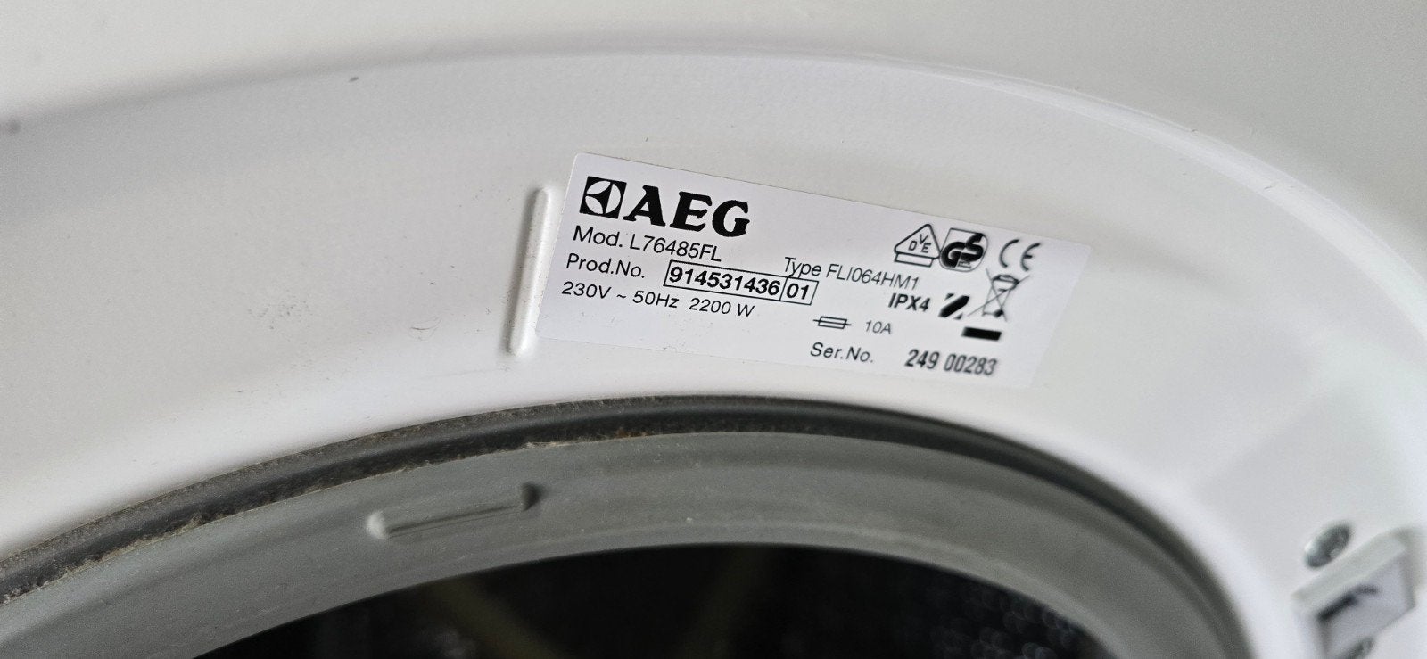machine a laver aeg linge AEG L76485FL
A+++
Lave-linge en po, Enlèvement ou Envoi
