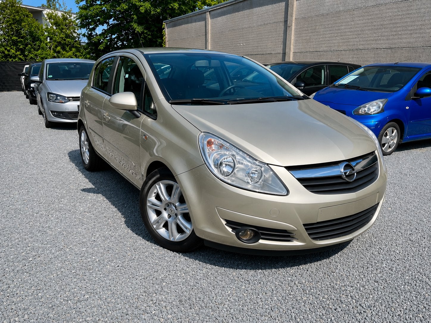 Opel corsa 1.2 benzine automatische transmissie, Automaat, Beige, Bedrijf, Elektrische ramen