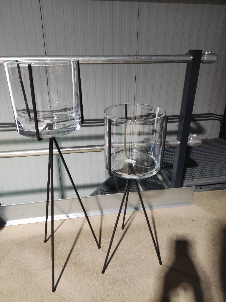 Décoration design : verre, fer forgé, Maison & Meubles, Enlèvement, Comme neuf, Verre