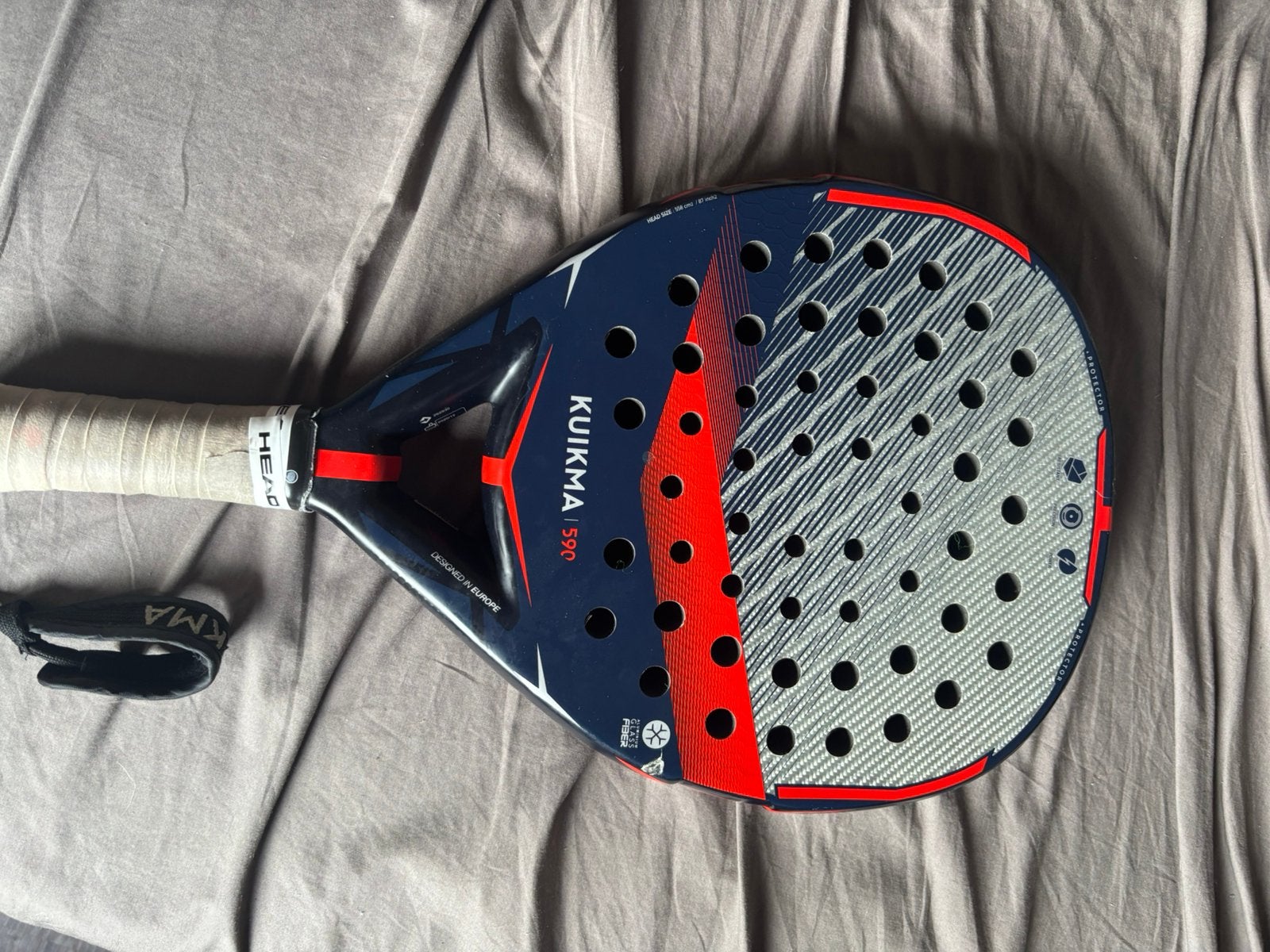 Padel racket Kuikma 590 rond, Enlèvement ou Envoi, Utilisé, Raquette de padel
