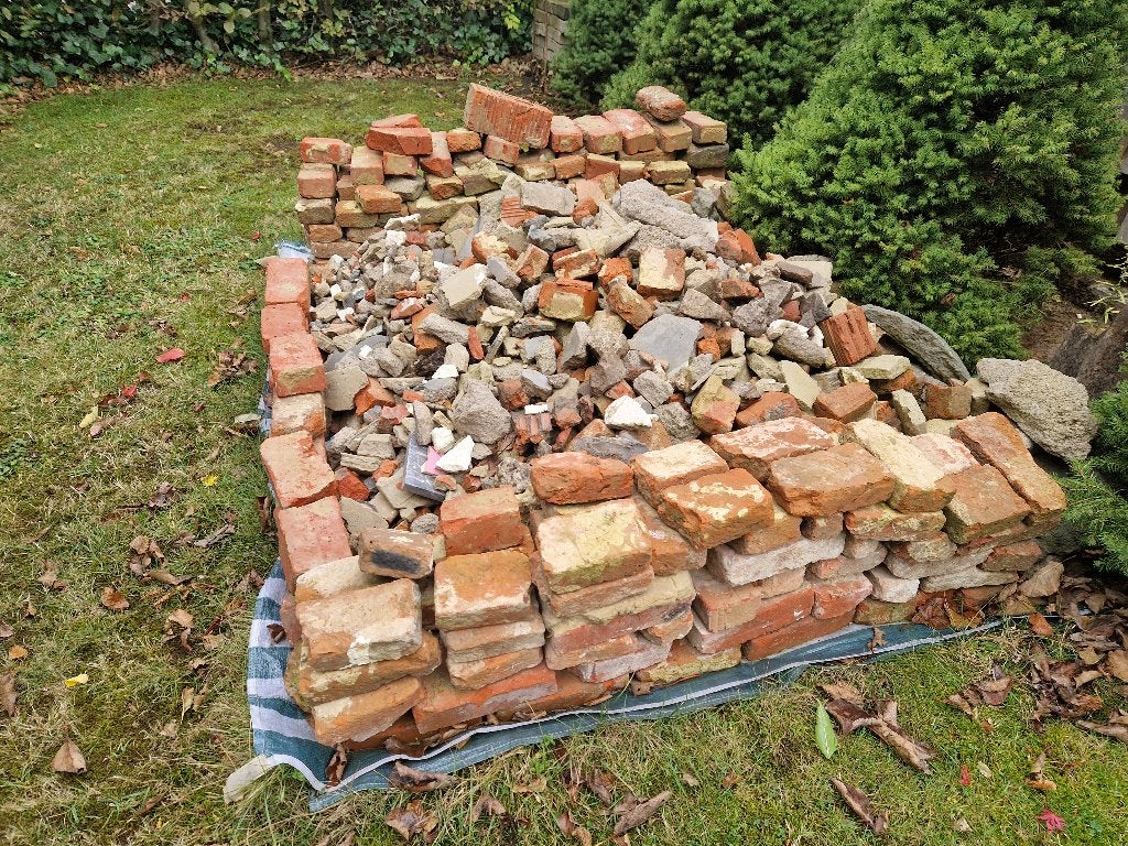 Steenpuin, Tuin en Terras, Ophalen