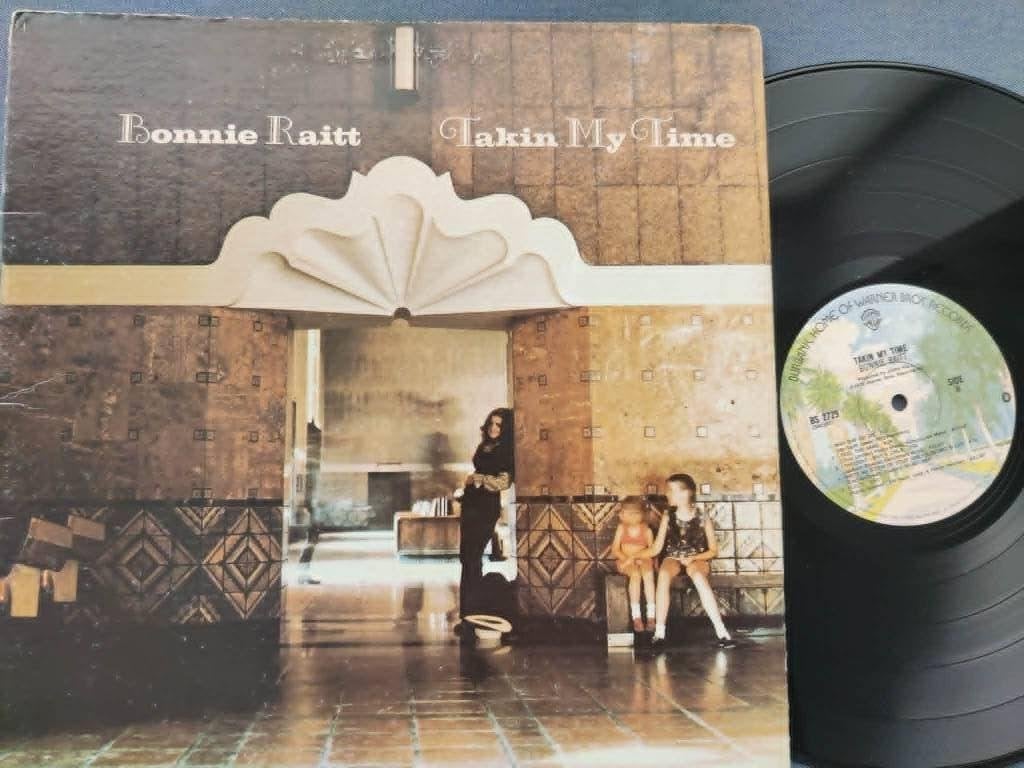 bonnie raitt (takin my time,openklapbare hoes,73, usa,warner, CD & DVD, Vinyles | Jazz & Blues, Enlèvement ou Envoi, Blues, LP