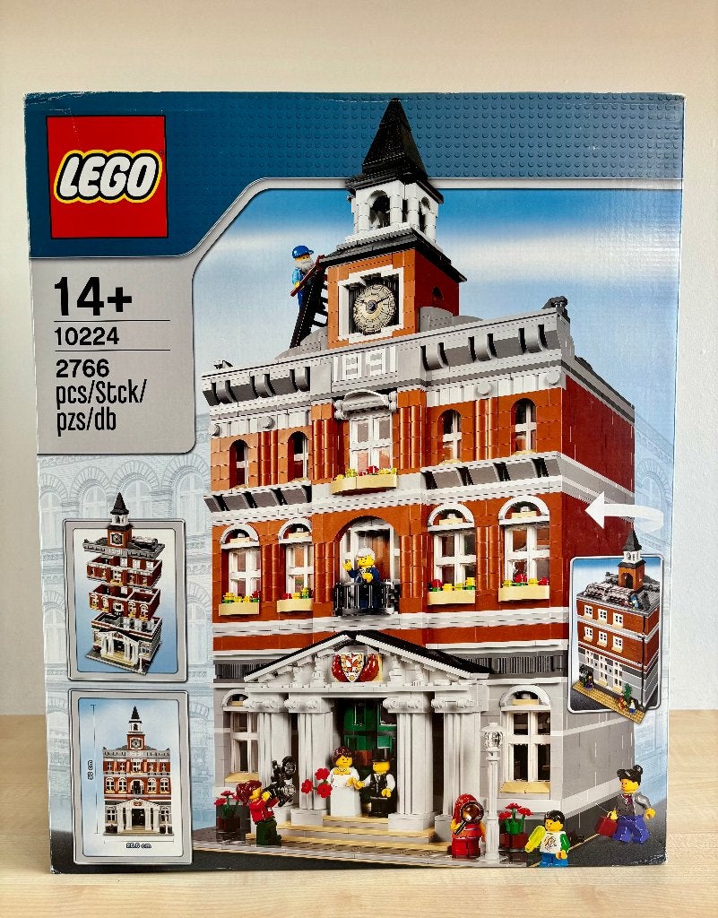 Lego Creator Expert 10224 Town Hall Nieuw, Nieuw, Ophalen of Verzenden, Compleet, Lego