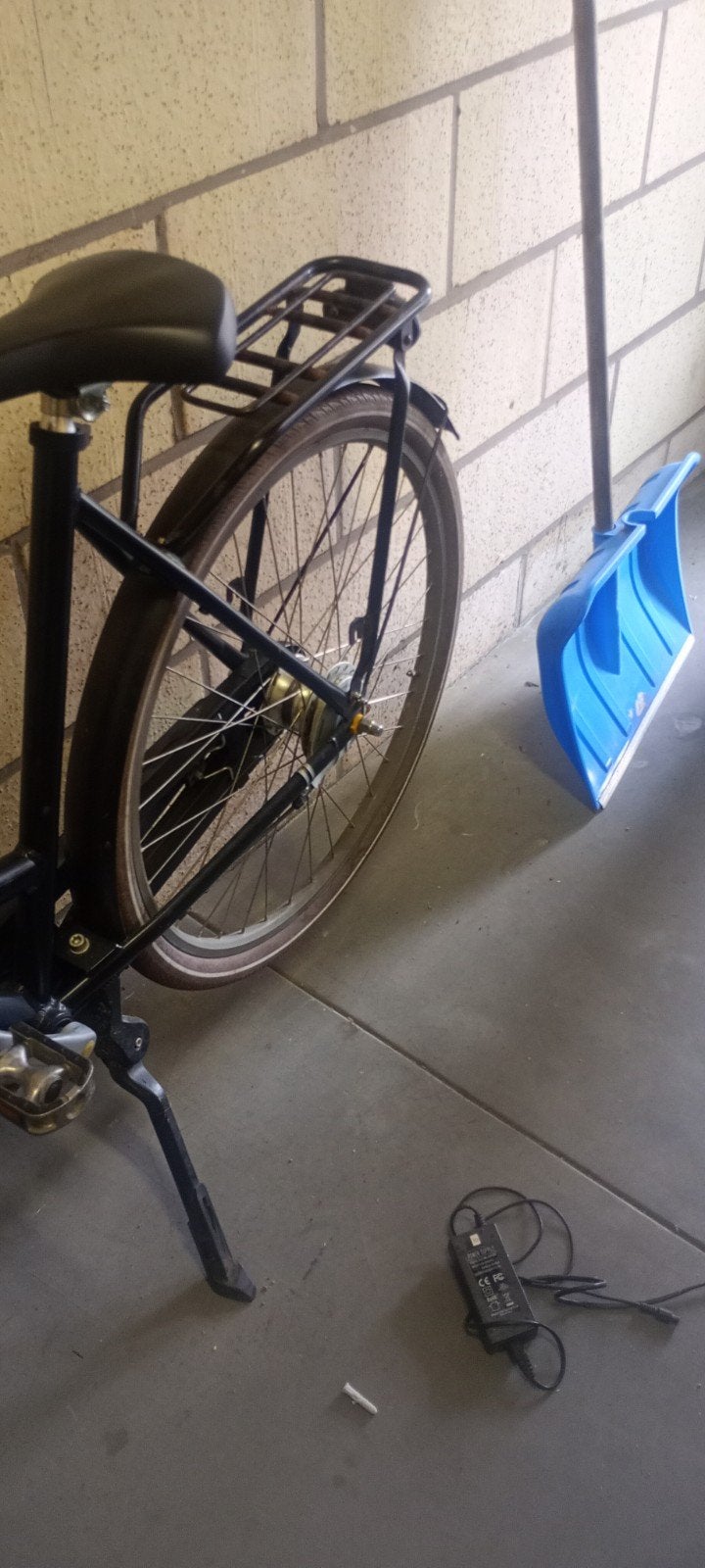 fiets meisjes, Ophalen
