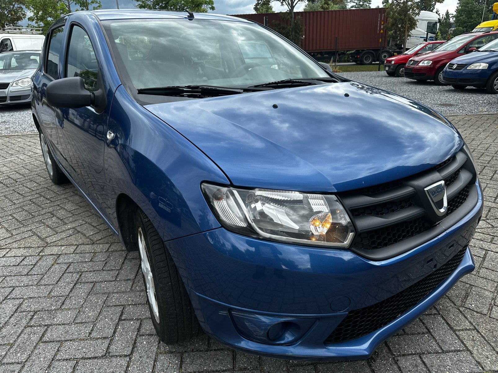 Dacia sandero 2013 essence., Autos, Euro 5, Entreprise, Noir, 5 portes