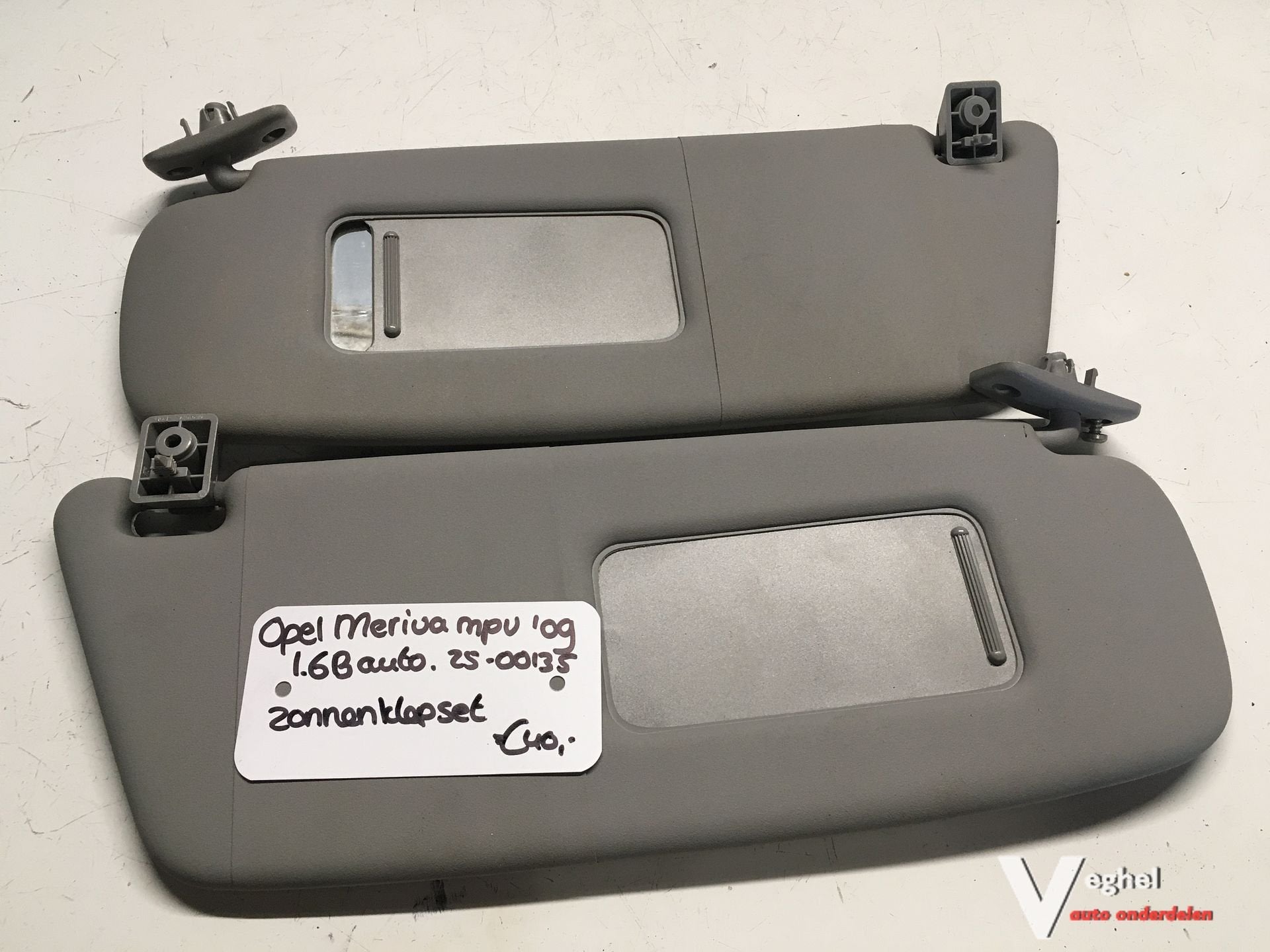 Opel Meriva 1.6 automaat 2009 2500135  Zonnekleppen set, Gebruikt, -, -, Ophalen of Verzenden
