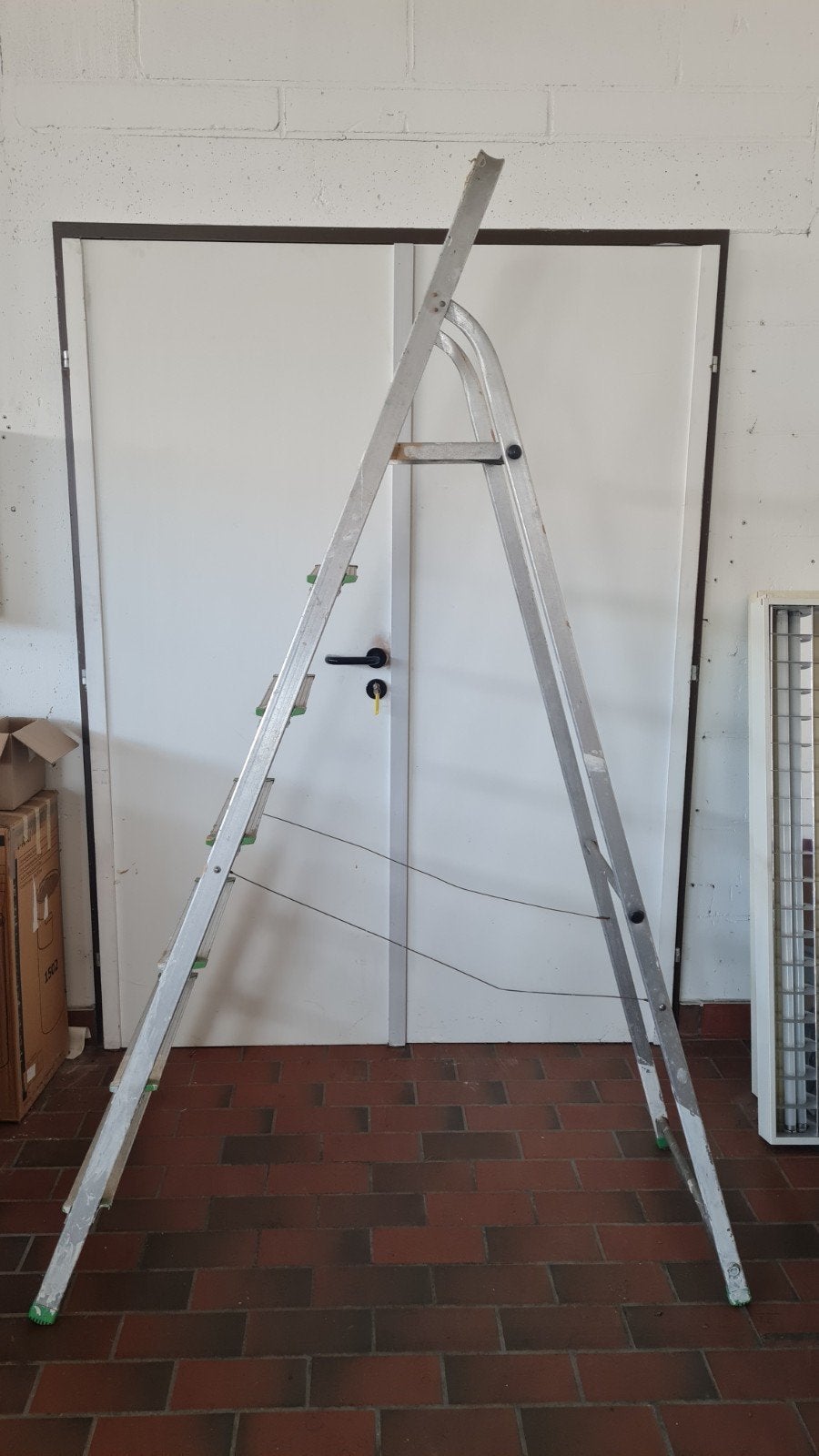 Aluminium ladder, Ophalen, Ladder