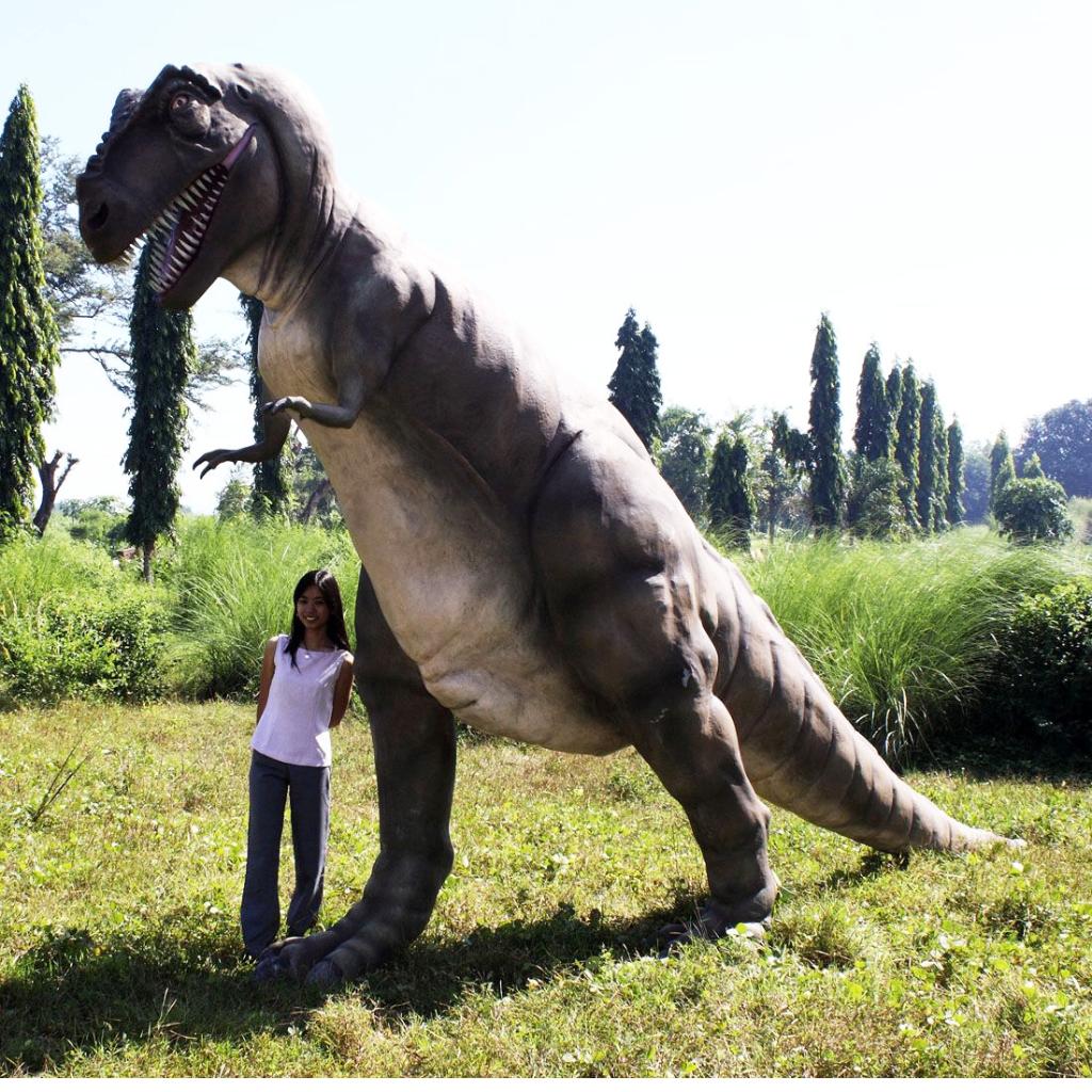 Walking T-Rex – Dinosaurus beeld Lengte 568 cm, Ophalen, Nieuw