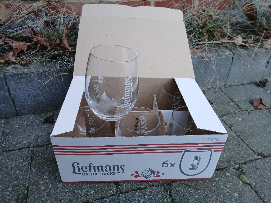 Liefmans Kriek, 8 glazen, Enlèvement