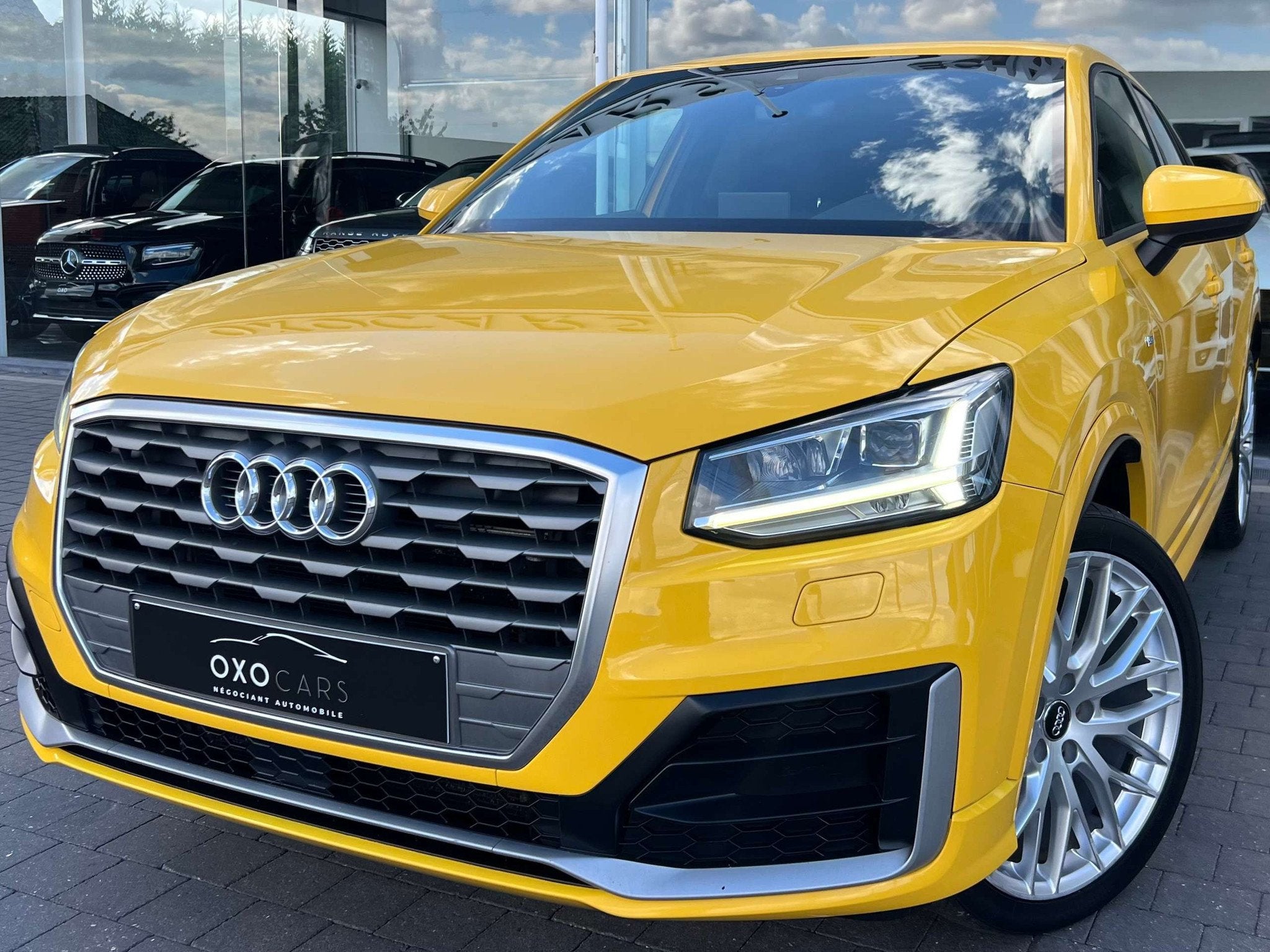 Audi Q2 1.6 TDI S Line Competition / VEGAS YELLOW / Phares L, Autos, 1385 kg, Achat, Entreprise, Jaune