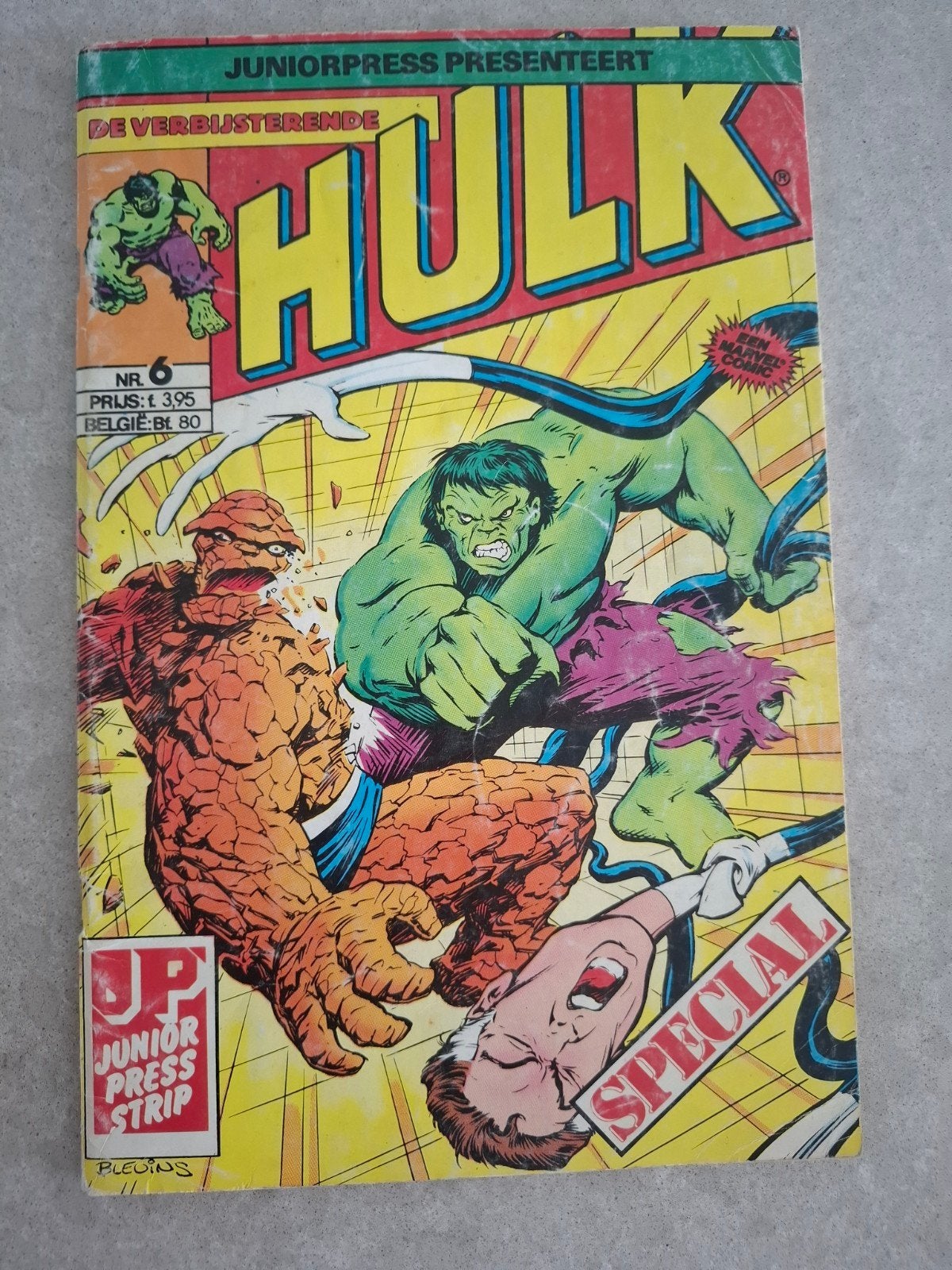 De verbijsterende hulk, Boeken, Strips | Comics, Perlin en Abel, Europa, Ophalen of Verzenden, Gelezen