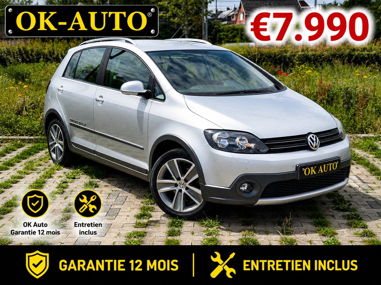 Vw Golf plus Cross 1.4 TSI Garantie 12 Mois Carplay, Autos, Volkswagen, Particulier, Golf Plus, Airbags, Air conditionné, Bluetooth