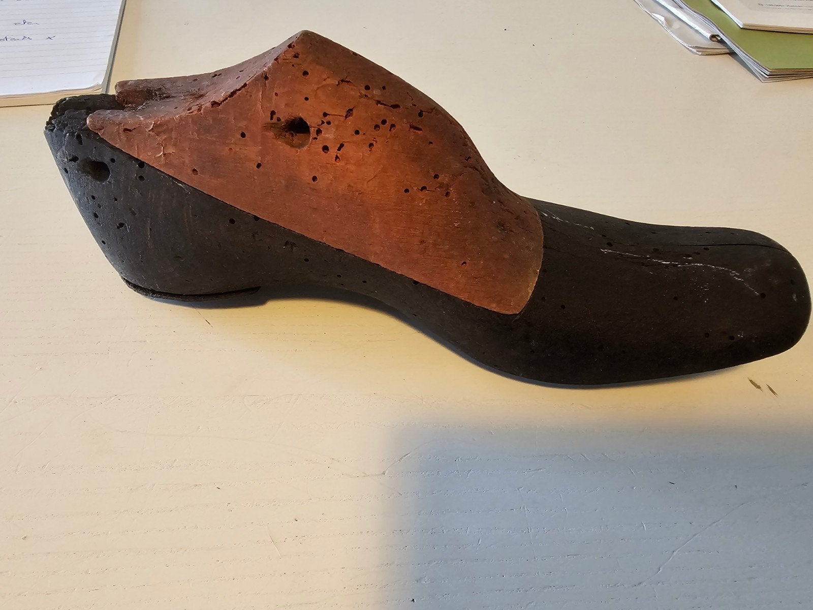 antieke schoenleest
Zeer oud, Ophalen of Verzenden