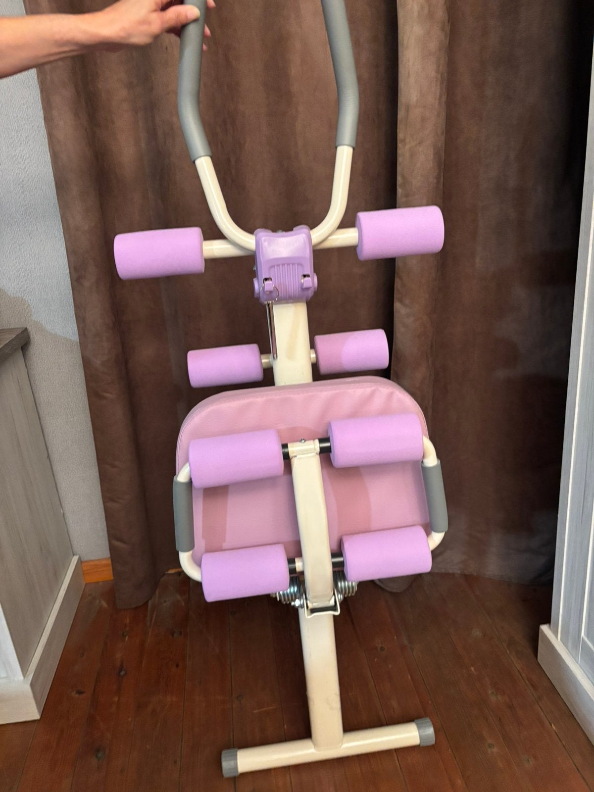 Appareil de musculation abdominaux / fessiers pliable, Sports & Fitness, Enlèvement, Neuf