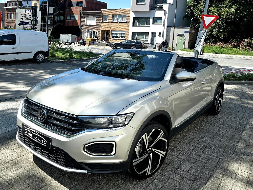 Vw T-Roc 1.5TSI Cabrio-Virtual-LED-Camera-Side+Front+LaneAss, Autos, Volkswagen, Entreprise, Achat, T-Roc, ABS, Caméra de recul