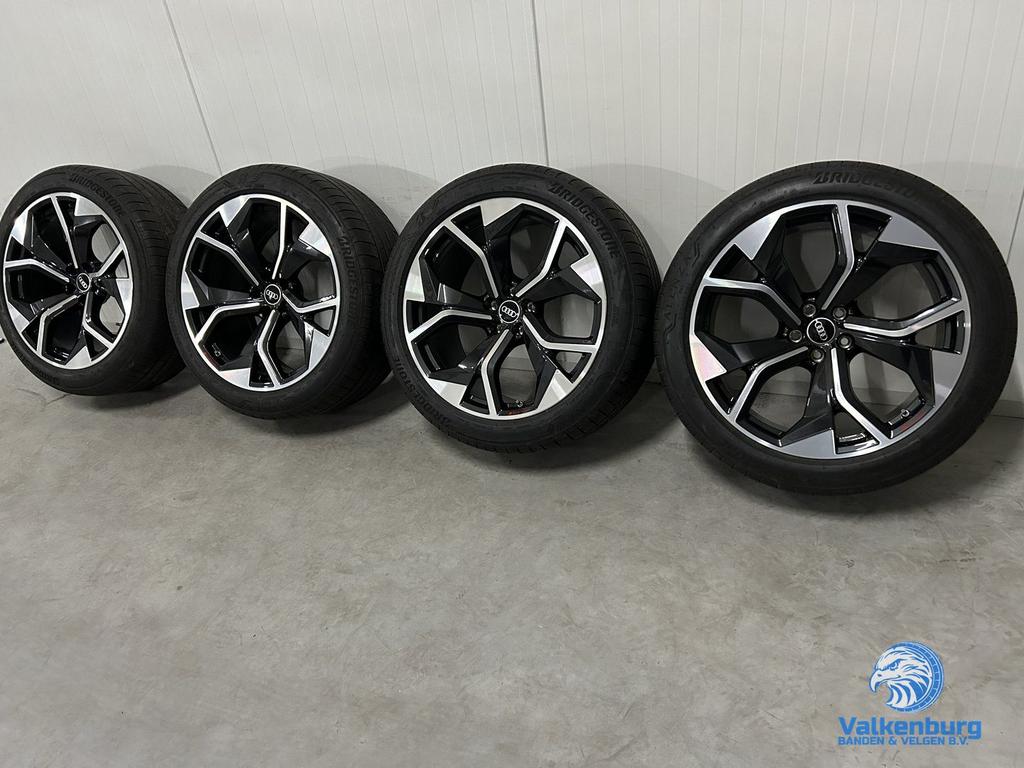 6mm! Originele Audi SQ8 E-tron Audi Sport 4KE 21 inch zwart, Auto-onderdelen, Banden en Velgen, Gebruikt, -, 285 mm, -