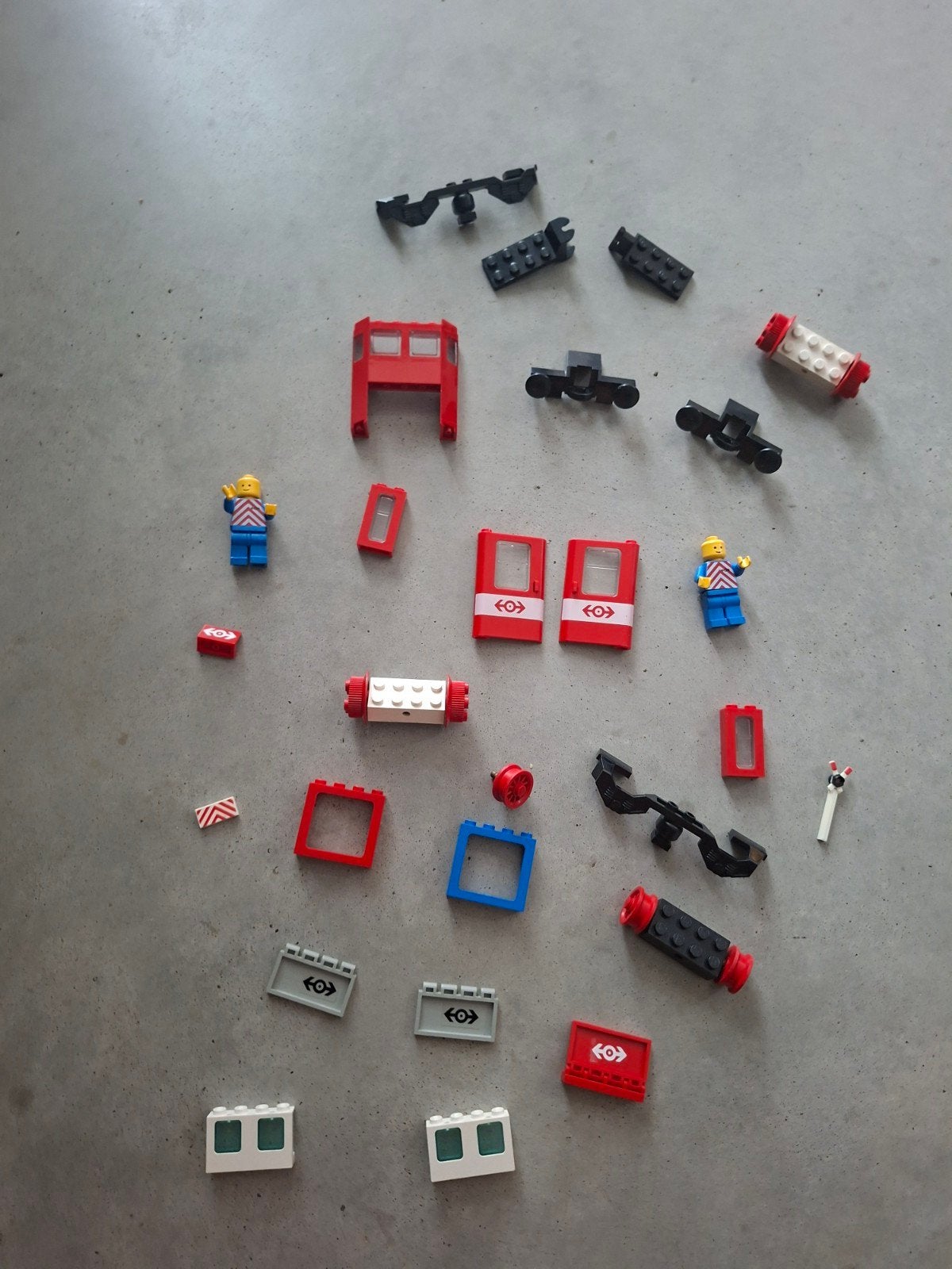 vintage lego treinonderdelen, Ophalen, Lego