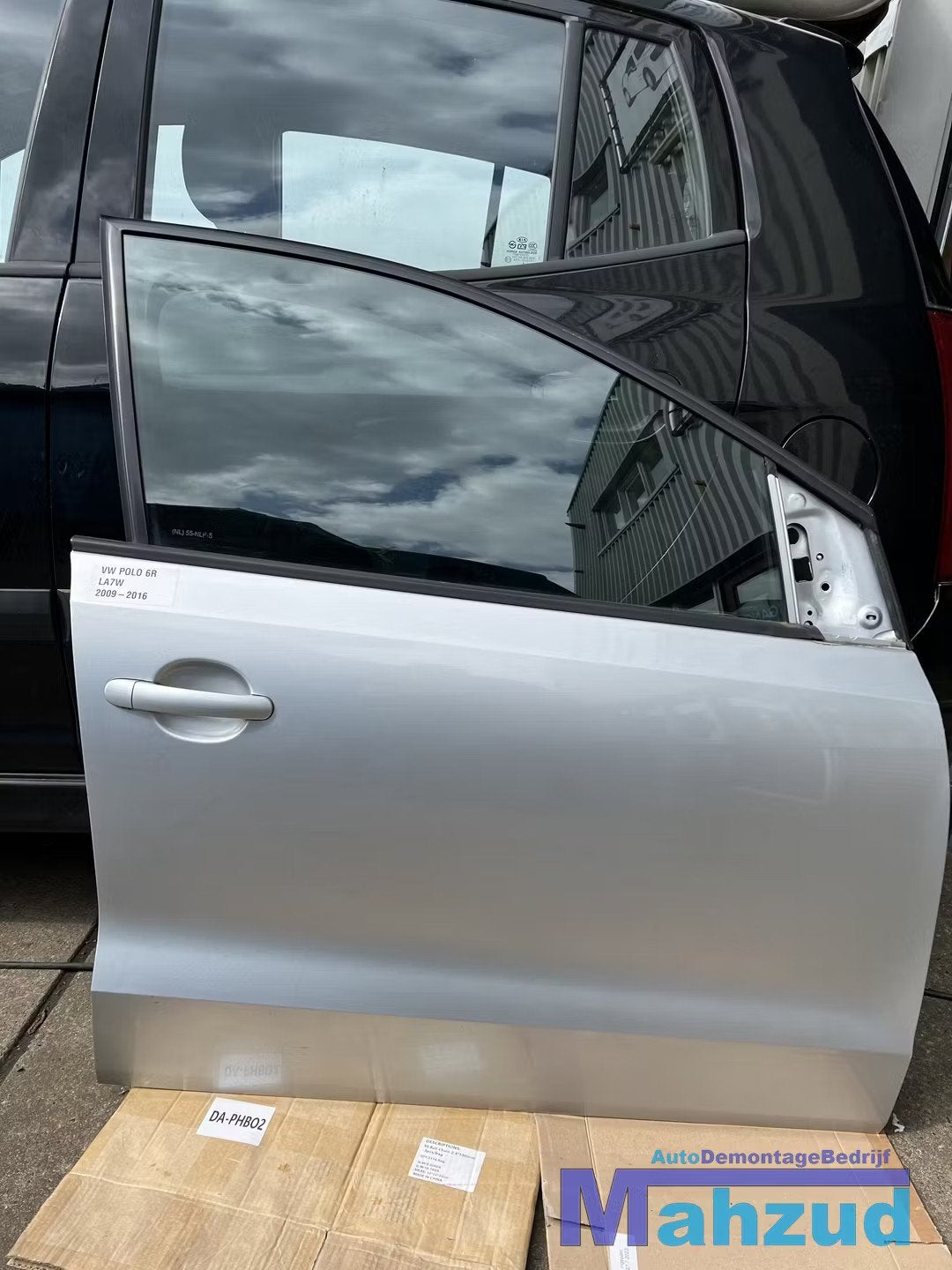 VW POLO 6R LA7W Zilver rechts voor deur portier 2009-2016, Auto-onderdelen, Gebruikt, Volkswagen AG, Vw@volkswagen.de, Volkswagen