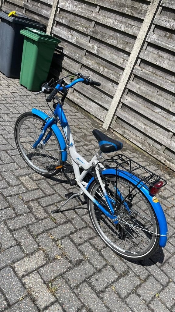 Meisjesfiets 24 inch, Ophalen, Versnellingen, Itek, Schijfrem
