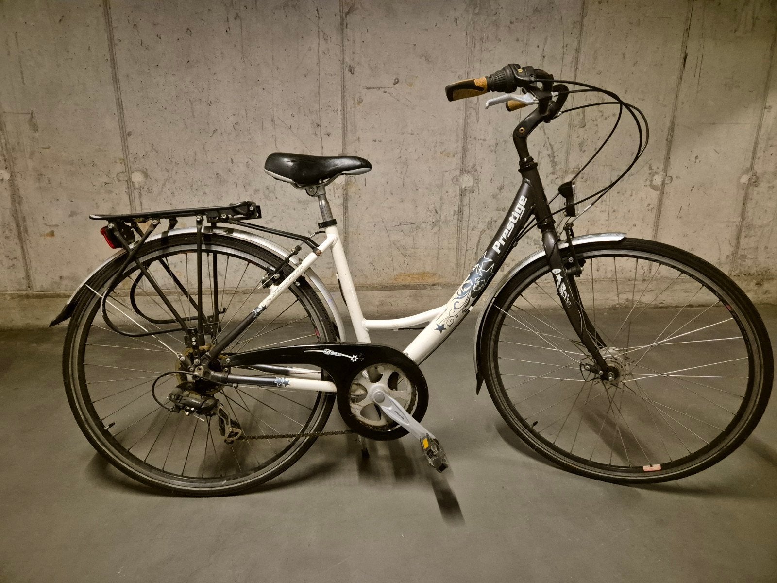 Fiets BTWIN 24 inch, Ophalen