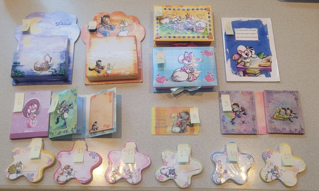Veel Diddl Items (los) te koop, Verzamelen, Diddl, Ophalen of Verzenden, Verschillende figuren, Zo goed als nieuw