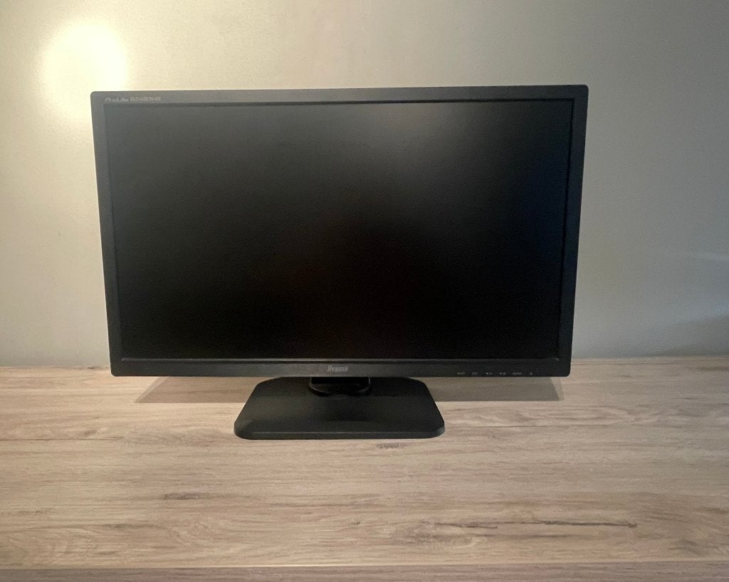 Iiyama 24 " monitor Full HD (lift,tilt, pivot), DVI, Gebruikt, Iiyama, In hoogte verstelbaar